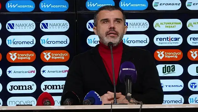 'Oyuncularımızın hakkı bugün galibiyetti'