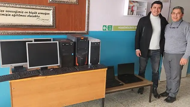 Okula bilgisayar desteği