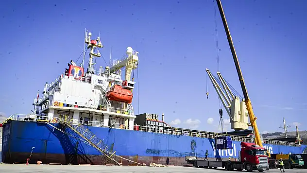 Akkuyu'ya 100. kargo gemisi ulaştı