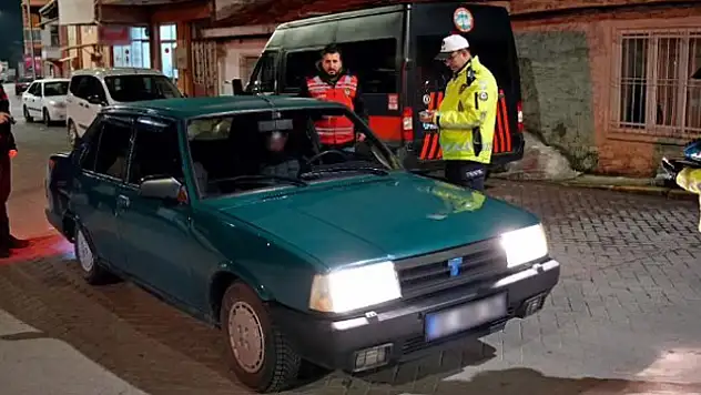 Isparta'da trafik denetimi