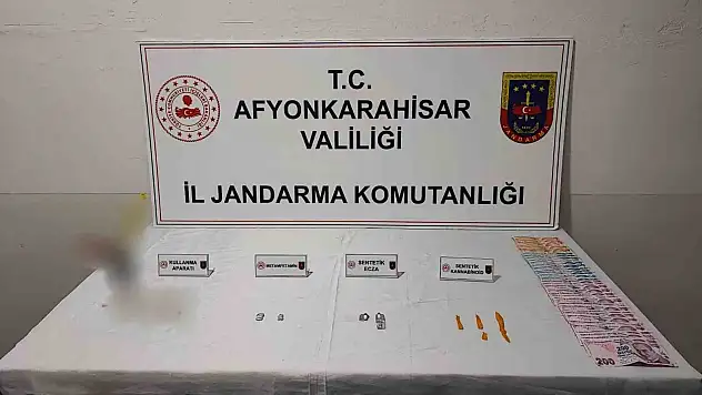 Karı koca çifte jandarmadan uyuşturucu operasyonu