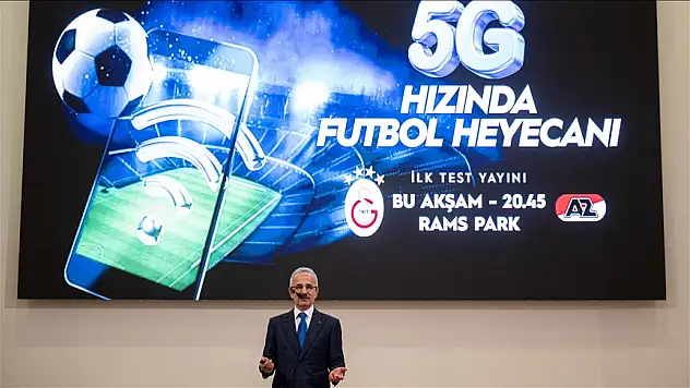 Galatasaray ile AZ Alkmaar maçında 5G kullanılacak