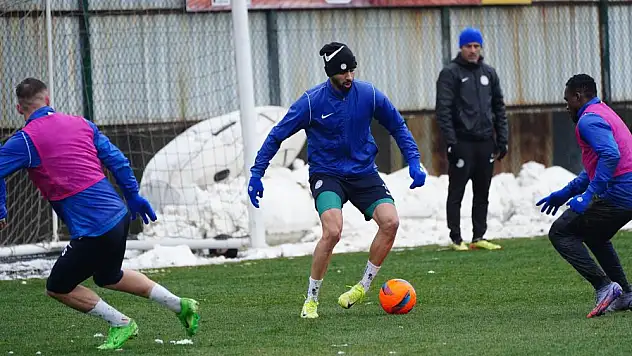 Çaykur Rizespor Samsunspor hazırlıklarını sürdürdü