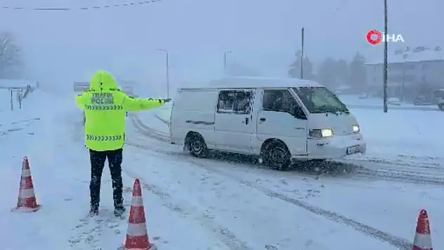 Bolu Dağı geçişi çift yönlü ulaşıma kapandı