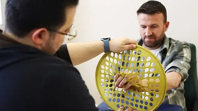 Tır şoförü Fizik Tedavi Merkezi'nde şifa buldu