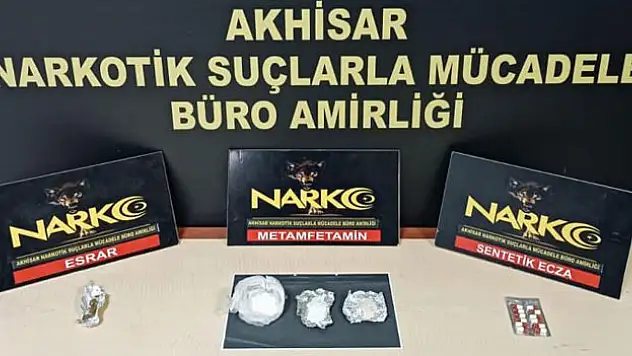 Manisa'da uyuşturucu operasyonu