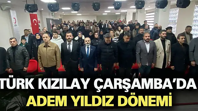 Türk Kızılay Çarşamba'da Adem Yıldız dönemi