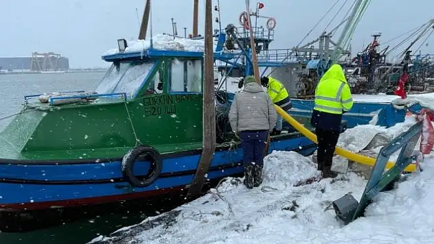 Balıkçı teknesi battı