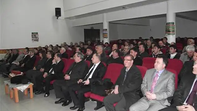 Tarım Sigortaları tanıtım toplantısı yapıldı.