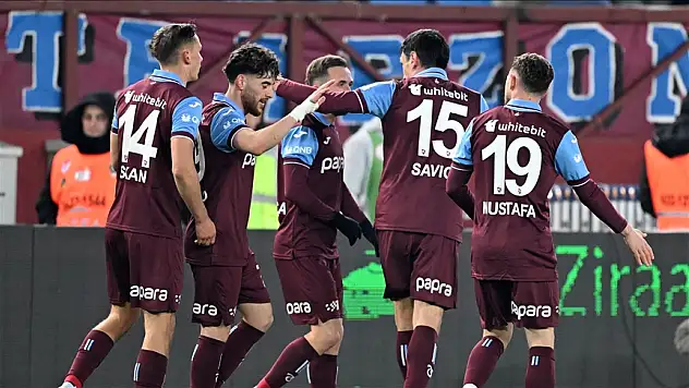 Trabzonspor, Türkiye kupasında çeyrek finale yükseldi