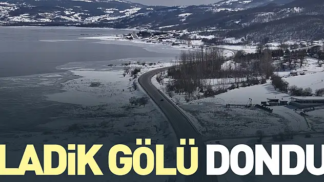 LADİK GÖLÜ DONDU