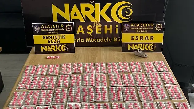 Evinden yüzlerce hap çıktı