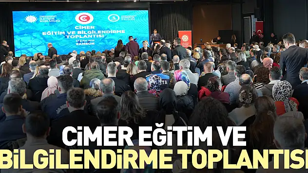 CİMER Eğitim ve Bilgilendirme Toplantısı