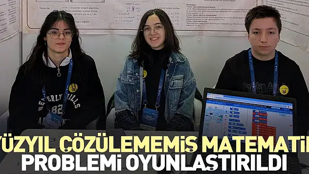 Yüzyıl çözülememiş matematik problemi oyunlaştırıldı