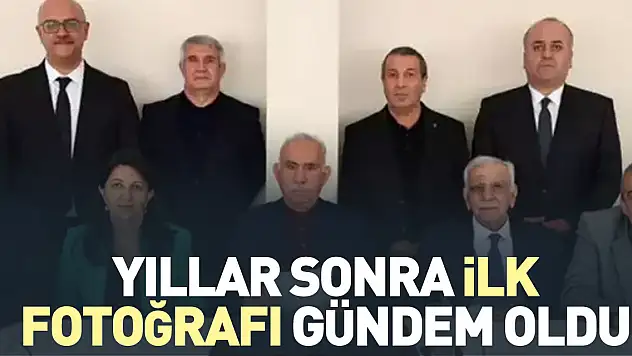 Yıllar sonra ilk fotoğrafı gündem oldu