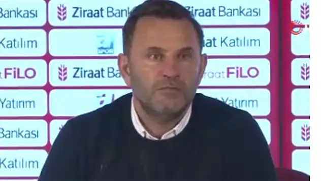 Okan Buruk: 'Ceza için Tahkim Kurulu'na gideceğiz'