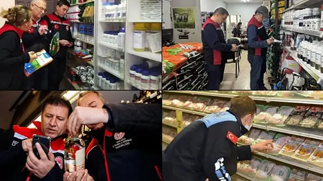 1,3 milyonu aşkın gıda denetlendi