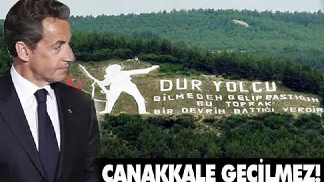 Fransa Çanakkale'den geçemez!