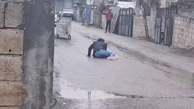 Uyuşturucunun etkisiyle yığılıp kaldı