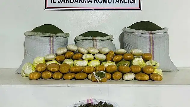 180 kilo esrar ele geçirildi