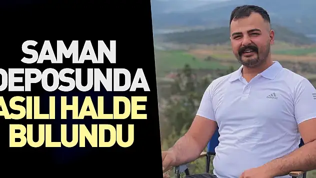 Depoda asılı halde bulundu
