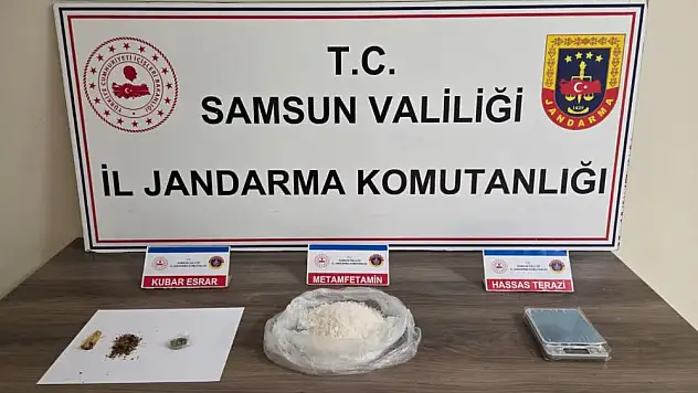 Samsun'da uyuşturucu operasyonu