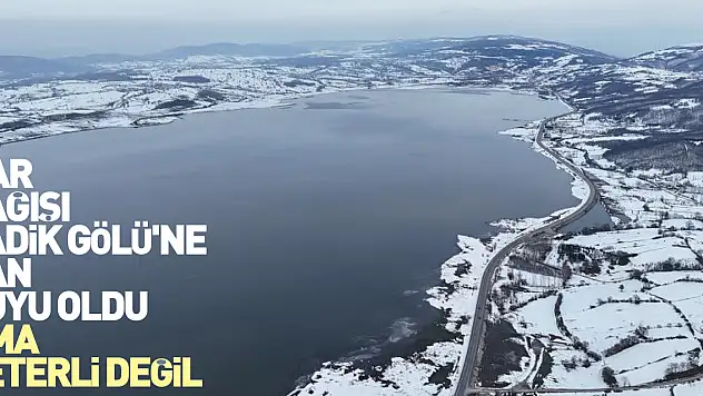 'Yüzde 20'lik artış yeterli değil, umut bahar yağışlarında'