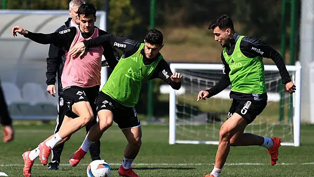 Beşiktaş, Gaziantep FK maçı hazırlıklarını sürdürdü