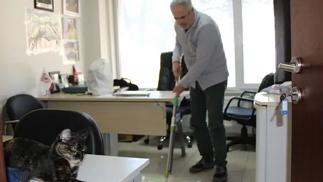 Kedi dostu profesör