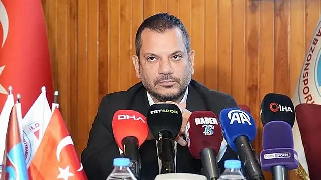 Trabzonspor Kulübü Başkanı Doğan'dan 'ceza' açıklaması