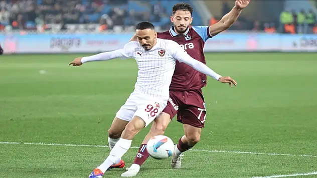 Atakaş Hatayspor, Trabzonspor'u mağlup etti