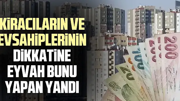 KiRACILARIN VE EVSAHiPLERiNiN DiKKATiNE EYVAH BUNU YAPAN YANDI