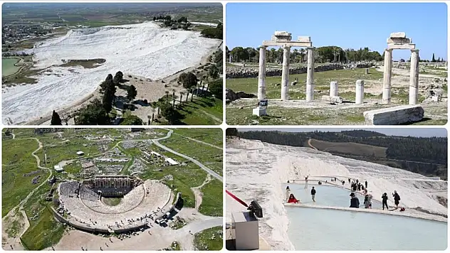 Pamukkale 25 yılda 37 milyondan fazla ziyaretçi