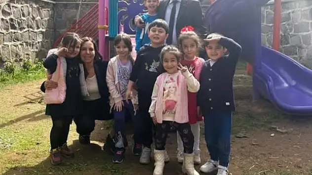 Miniklere anlamlı ziyaret