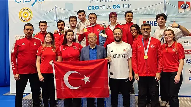 Milli atıcılar, 8 madalya kazandı
