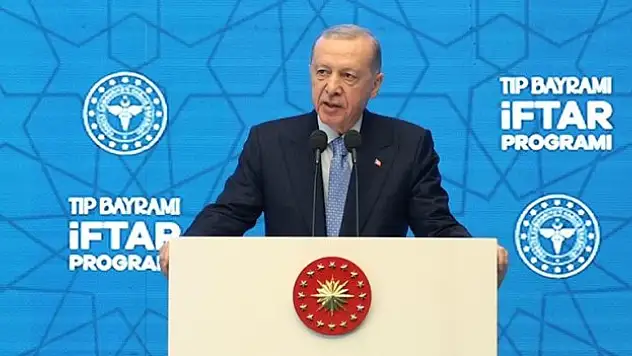Cumhurbaşkanı Erdoğan Sağlık çalışanlarıyla iftar programında