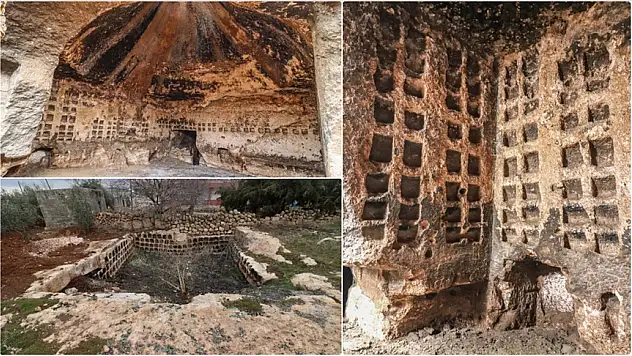 Roma dönemine ait columbariumlar kayıt altına alınıyor