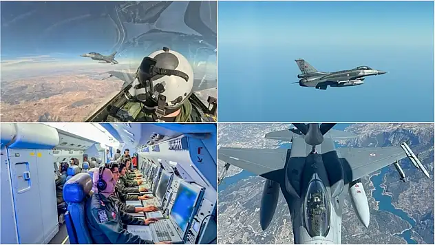 Hava Kuvvetlerinden Kıbrıs Adası uçuşu