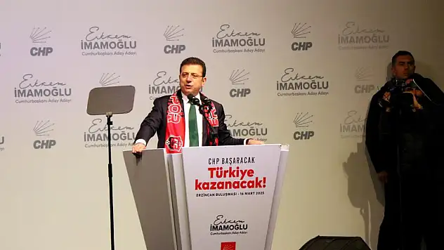İmamoğlu, Erzincan'da konuştu