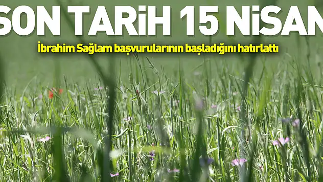 Son tarih 15 Nisan