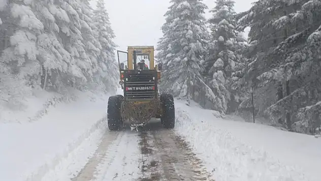 Yakakent'te kar yağışı başladı