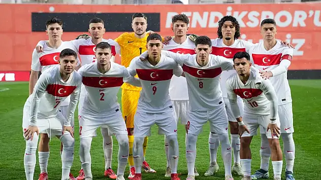 U20 Milli Futbol Takımı, İtalya'ya 3-0 mağlup oldu