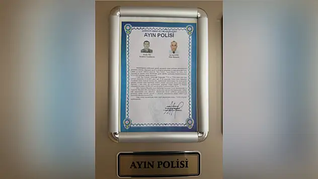 Ayın polisi seçildi