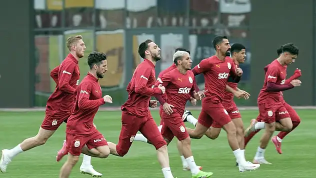 Galatasaray, derbi hazırlıklarını sürdürdü