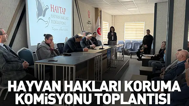 Hayvan Hakları Koruma Komisyonu toplantısı
