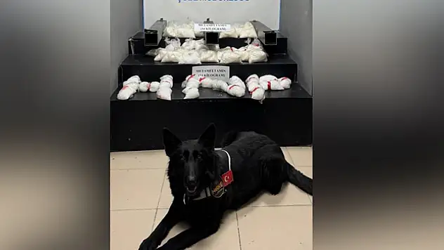 34 kilogram metamfetamin ele geçirildi