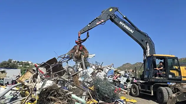 146 bin 600 kilogram hurda toplandı
