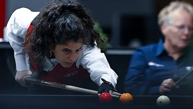 Milli kadın bilardocular, altın madalya kazandı