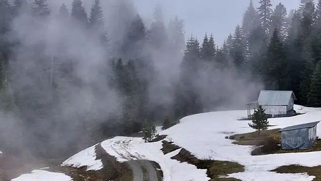 Kışın ve ilkbaharın izlerini taşıyor