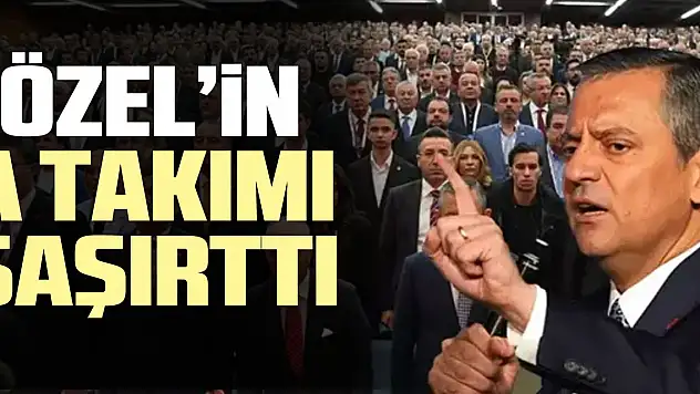 ÖZEL'iN A TAKIMI ŞAŞIRTTI